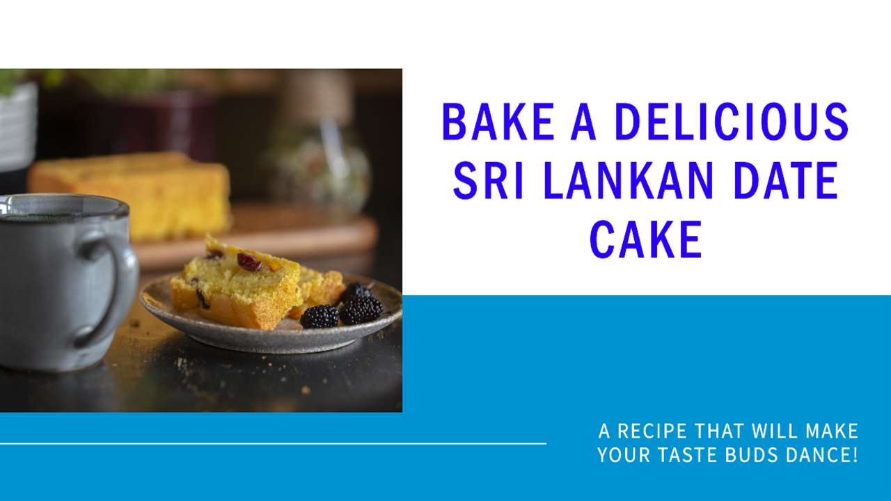 Sri Lankan Date Cake Recipe